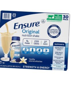 Sữa nước Ensure Original Nutrition Shake Strength & Energy 237ml x 30 chai