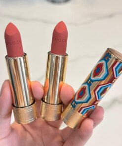Son Gucci Matte 208 They Met in Argentina màu Cam Đất Son Gucci Matte 208 They Met in Argentina màu Cam Đất - Yêu Hàng Ngoại