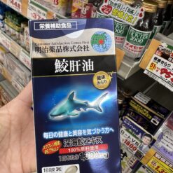 Viên uống dầu gan cá mập Noguchi Meiji Nhật Bản