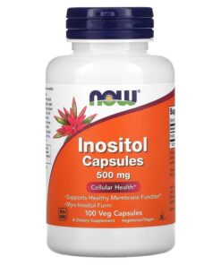 Viên uống hỗ trợ sức khỏe tế bào Now Foods Supplements Inositol 500 mg