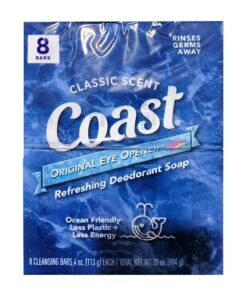 Xà phòng Coast Classic Scent Mỹ (Lốc 8 cục)