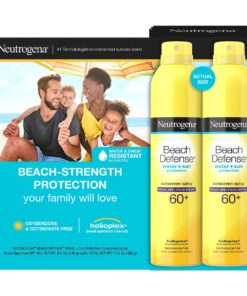 Xịt chống nắng Neutrogena Beach Defense Water & Sun Protection SPF 60+