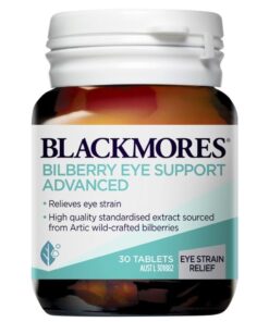 Viên uống bổ mắt Blackmores Bilberry Eye Support Advanced