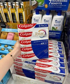 Kem đánh răng Colgate Total Active Prevention+ Advanced Whitening