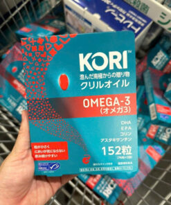 Dầu nhuyễn thể Kori Pure Antarctic Krill Oil Omega-3 800mg Dầu nhuyễn thể Kori Pure Antarctic Krill Oil Omega-3 800mg - Yêu Hàng Ngoại