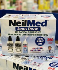 Alternative view of Bộ Dụng Cụ Rửa Mũi NeilMed Sinus Rinse – Hộp 50 Gói Muối (Mỹ)