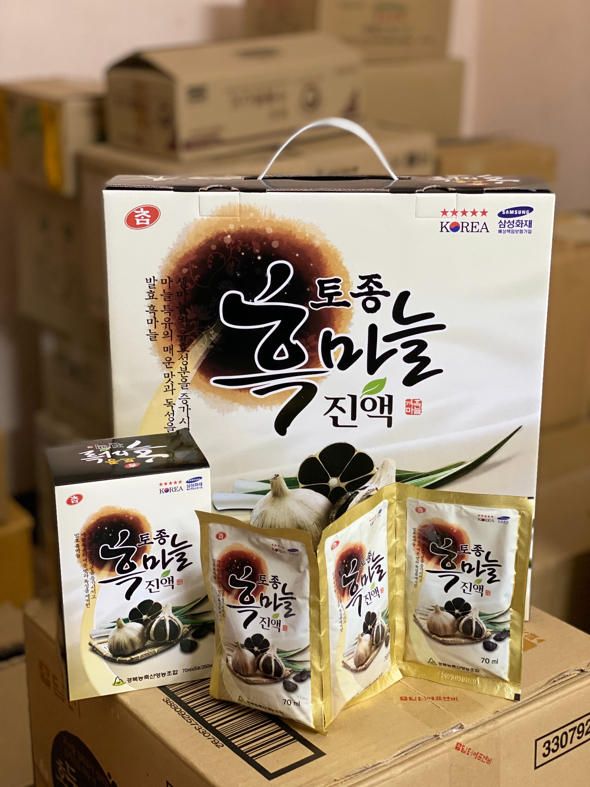 Nước uống tỏi đen SamSung Kanghwa Hàn Quốc Nước uống tỏi đen SamSung Kanghwa Hàn Quốc - Yêu Hàng Ngoại