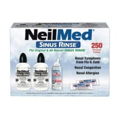 Bộ rửa mũi NeilMed Sinus Rinse 2 chai 250 gói của Mỹ