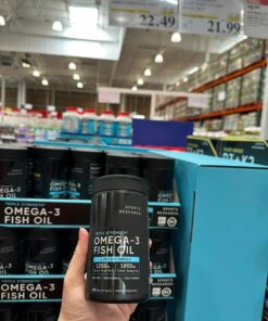 Viên uống dầu cá cô đặc Sports Research Triple Strength Omega-3 Fish Oil 1250mg Viên uống dầu cá cô đặc Sports Research Triple Strength Omega-3 Fish Oil 1250mg - Yêu Hàng Ngoại