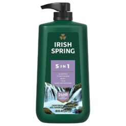 Sữa tắm gội toàn thân cho nam Irish Spring 5 in 1