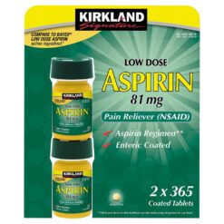 Viên uống giảm đau Kirkland Low Dose Aspirin 81mg