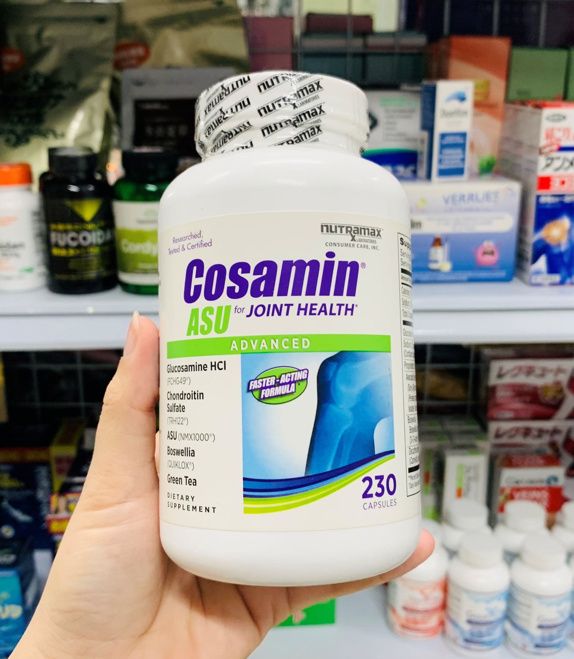 Viên uống hỗ trợ sụn khớp Cosamin ASU for Joint Health Advanced Viên uống hỗ trợ sụn khớp Cosamin ASU for Joint Health Advanced - Yêu Hàng Ngoại