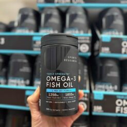 Viên uống dầu cá cô đặc Sports Research Triple Strength Omega-3 Fish Oil 1250mg