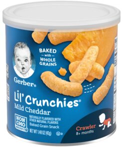 Bánh ăn dặm dành cho bé trên 8 tháng Gerber Snacks for Baby