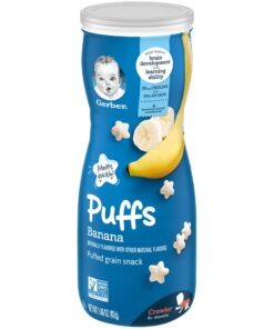 Bánh ăn dặm dành cho bé trên 8 tháng Gerber Snacks for Baby Bánh ăn dặm dành cho bé trên 8 tháng Gerber Snacks for Baby - Yêu Hàng Ngoại