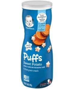 Bánh ăn dặm dành cho bé trên 8 tháng Gerber Snacks for Baby Bánh ăn dặm dành cho bé trên 8 tháng Gerber Snacks for Baby - Yêu Hàng Ngoại