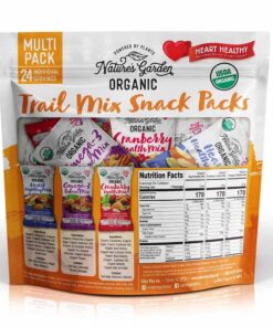 Hạt sấy khô hữu cơ tổng hợp Nature's Garden Organic Trail Mix Snack Packs Hạt sấy khô hữu cơ tổng hợp Nature's Garden Organic Trail Mix Snack Packs - Yêu Hàng Ngoại