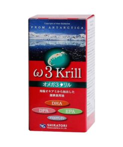 Viên uống dầu nhuyễn thể Omega 3 Krill Shiratori nội địa Nhật Bản