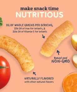 Bánh ăn dặm dành cho bé trên 8 tháng Gerber Snacks for Baby Bánh ăn dặm dành cho bé trên 8 tháng Gerber Snacks for Baby - Yêu Hàng Ngoại