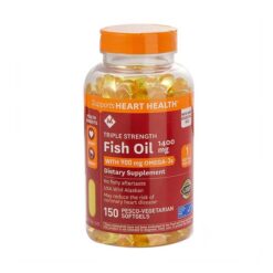 Viên uống dầu cá Member's  Mark Fish Oil 1400mg Omega-3 900mg Triple Strength