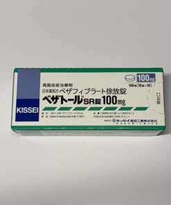 Viên uống giảm mỡ máu Kissei Bezatol 100mg Nhật Bản