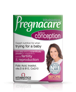 Viên uống hỗ trợ tăng khả năng thụ thai Vitabiotics Pregnacare Before Conception
