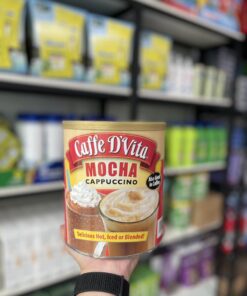 Bột cà phê hòa tan Caffe D’Vita Mocha Cappuccino