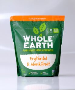Đường ăn kiêng hữu cơ Organic WHOLE EARTH Monk Fruit