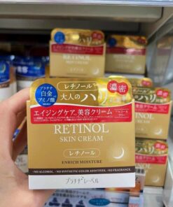 Kem dưỡng Night Care Retinol Skin Cream Enrich Moisture Platinum Label