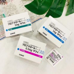 Miếng dán trị ho Sawai Nhật Bản 0.5mg/1mg/2mg