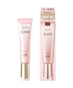 Kem dưỡng ngày chống nắng nâng Tone Shiseido Elixir Day Care Revolution Tone Up SPF50+ PA++++ Nhật Bản