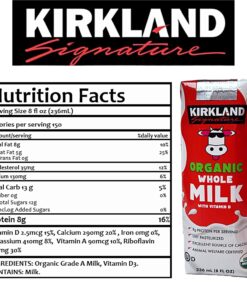 Sữa hữu cơ Kirkland Signature Organic Whole Milk Sữa hữu cơ Kirkland Signature Organic Whole Milk - Yêu Hàng Ngoại