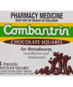 Thuốc tẩy giun Combantrin Socola Squares