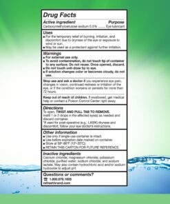 Nước nhỏ mắt Refresh Plus Lubricant Eye Drops Nước nhỏ mắt Refresh Plus Lubricant Eye Drops - Yêu Hàng Ngoại