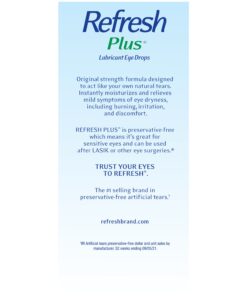 Nước nhỏ mắt Refresh Plus Lubricant Eye Drops Nước nhỏ mắt Refresh Plus Lubricant Eye Drops - Yêu Hàng Ngoại