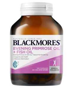 Viên uống tinh dầu hoa anh thảo và dầu cá Blackmores Evening Primrose Oil + Fish Oil