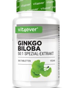 Viên uống bổ não GINKGO BILOBA 6000 VIT4EVER