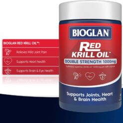Viên uống dầu nhuyễn thể Bioglan Red Krill Oil 1000mg