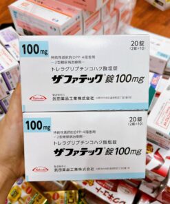 Viên uống hỗ trợ tiểu đường Takeda Zafatek 100mg Nhật Bản