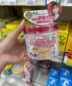 Kẹo Dẻo Vitamin Tổng Hợp Ohki Papa Jelly 5 & AD Plus – Hộp 120 Viên (Nhật Bản) Kẹo Dẻo Vitamin Tổng Hợp Ohki Papa Jelly 5 & AD Plus – Hộp 120 Viên (Nhật Bản) - Yêu Hàng Ngoại