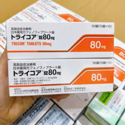 Viên uống giảm mỡ máu Tricore Tablets 80mg Nhật Bản