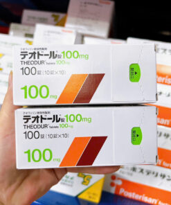 Viên uống hỗ trợ giảm ho Theodur 100mg Nhật Bản