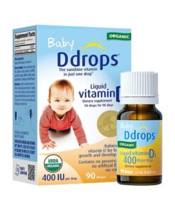 Baby Ddrops Vitamin D3 (400IU) Liquid cho trẻ em
