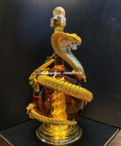 Alternative view of Rượu con rắn ôm châu Nobble Cognac Hors d’Age Pháp tết Ất Tỵ 2025