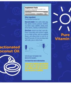 Baby Ddrops Vitamin D3 (400IU) Liquid cho trẻ em Baby Ddrops Vitamin D3 (400IU) Liquid cho trẻ em - Yêu Hàng Ngoại