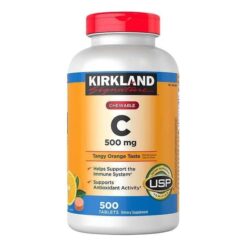 Viên nhai bổ sung Vitamin C 500mg Kirkland Signature
