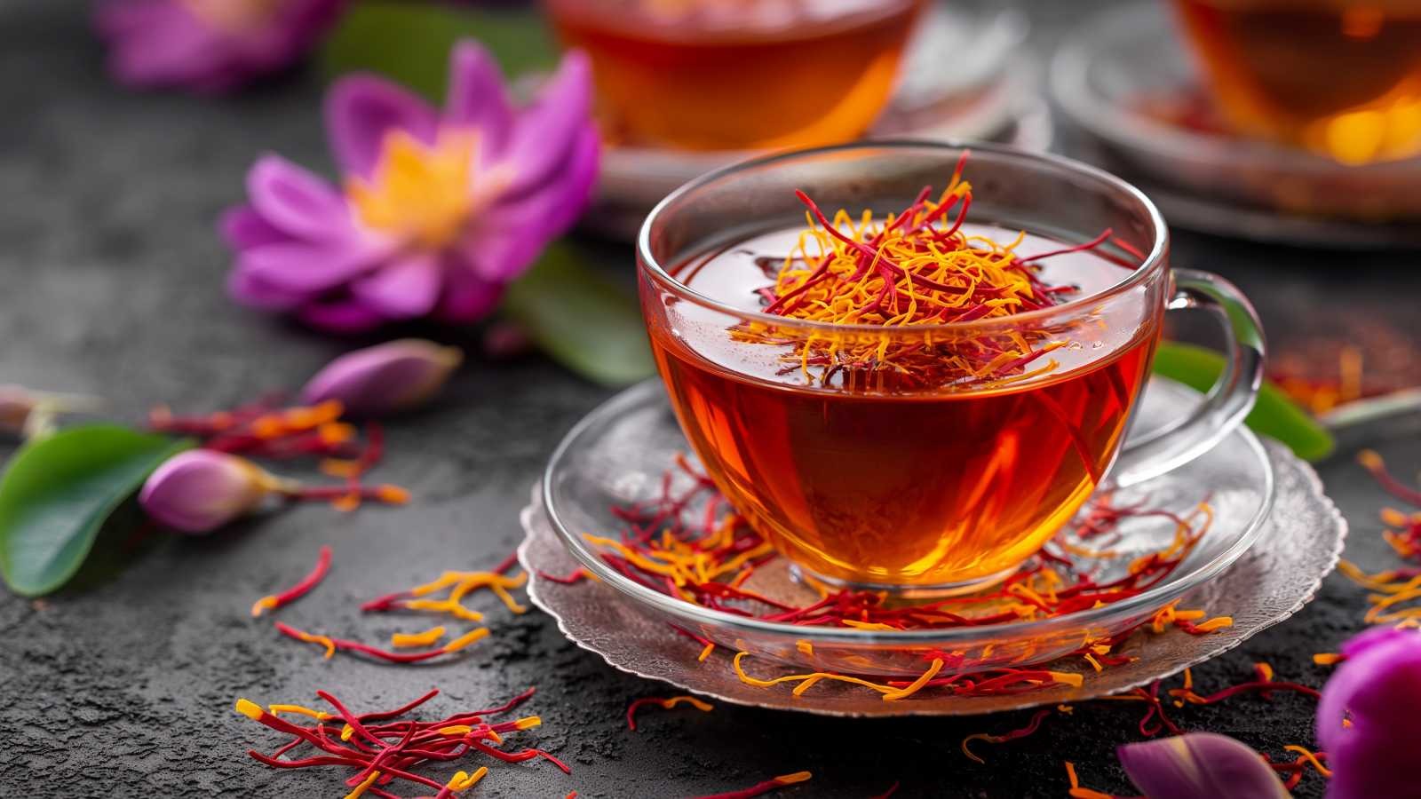 9 Lợi Ích Tuyệt Vời Của Trà Nhụy Hoa Nghệ Tây (Saffron Tea) 9 Lợi Ích Tuyệt Vời Của Trà Nhụy Hoa Nghệ Tây (Saffron Tea) - Yêu Hàng Ngoại