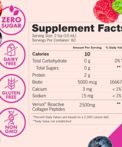 Nước Uống Collagen Thủy Phân Zena Nutrition Liquid Collagen + Biotin 900ml – Chai 90 Khẩu Phần (Mỹ) Nước Uống Collagen Thủy Phân Zena Nutrition Liquid Collagen + Biotin 900ml – Chai 90 Khẩu Phần (Mỹ) - Yêu Hàng Ngoại