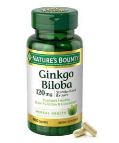 Viên uống bổ não Ginkgo Biloba Nature’s Bounty 120mg