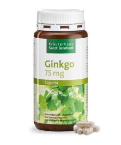 Viên uống bổ não Sanct Bernhard Ginkgo Kapseln 75mg
